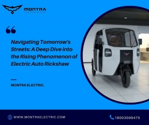 Navigating Tomorrow's Streets: A Deep Dive into the Rising Phenomenon of Electric Auto Rickshaw