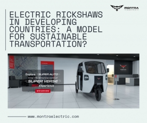 Electric Rickshaws in Developing Countries: A Model for Sustainable Transportation?